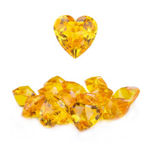 Niceup 30pcs Heart Gemstones Diamond Diving Pool Toys 1.57in Small Crystal Acrylic 3D Gems Heart Shape Gemstones for Mermaid Treasure Hunt Party Favor