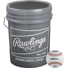 Rawlings | Ultimate Practice Baseballs | Juventud / secundaria / universidad | Se agreg vida til + resistente a la intemperie | Docena y cubo de op