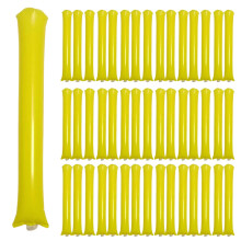 ROSEBB 48 Stck Boom Sticks mit rundem Kopf, Thunder Sticks, Cheer Sticks, Team Spirit, Kunststoff, Cheerleading Spirit Stick Clapper, aufblasbarer G