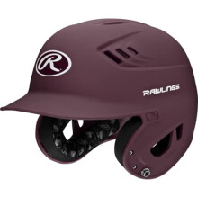 Rawlingsa | Kask baseballowy R16 VELO | Junior (6 3/8"""" - 7 1/8"""") | Matowy bordowy