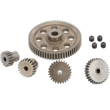 Globact 11184 Steel Diff Differential Main Metal Spur Gear 64T 17T 21T 26T 29T Motor Gear RC Reservedele til Redcat Volcano EPX HSP 1/10 Monster