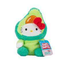 BumBumz 7,5-inch Hello Kitty FruitBumz Plush - Sanrio Hello Kitty als Avocado Verzameltoy