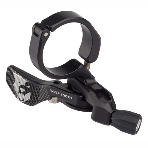 Wolf Tooth: Remote 31,8 mm til Drop Bars - Sort - 31,8 mm