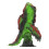 Super7 Toho Reaktionsfigurer - Hedorah (Klargr?n) Action Figur 3