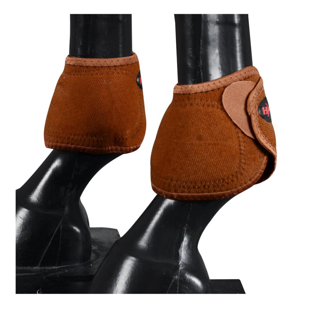 Hilason L M S Western Horse Horst Protection No Turn Turn Bell Boots Paire | Bottes de jambe de cheval | Bottes de saut     cheval