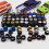 Mixed 10 set 1/64 wheels and tires (10 Mixed replaceable tires) 1