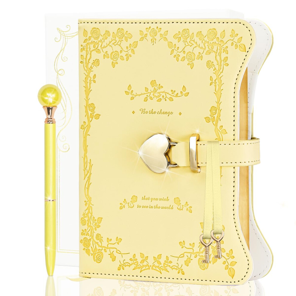 Czesc! Pamietnik Sci Z Zamkiem I Kluczami Dla Dziewczat I Kobiet 360-Stronicowy Dziennik Z Zamkiem Dla Dziewczynek Pomysly Na Prezenty Dziewczecy-image