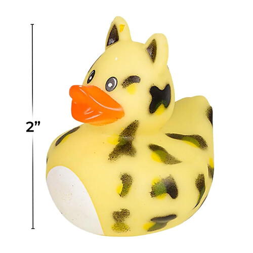 Rhode Island Novelty 2"""" Zoo Animal Rubber Duckies 1