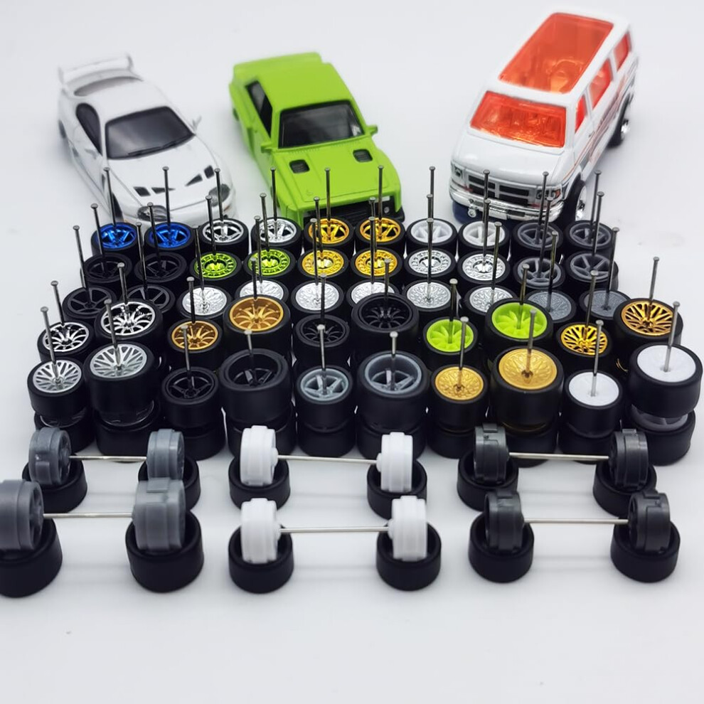 Gemischte 10 S Tze 1/64 R Der Und Reifen (10 Gemischte Rlc Slicks)-image