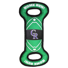 Lemmikkielδimet Ensimmδinen MLB COLORADO ROCKIES pesδpallokenttδkoiralelu, jossa kaksoisreunaompeleet ja sisδinen SQUEAKER