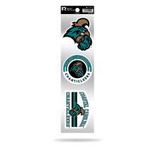 Rico Industries RSS130901: Coastal Carolina 3-delt Retro Spirit Decals