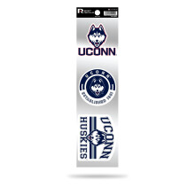 Rico Industries RSS140201: Uconn 3-delt Retro Spirit Decals