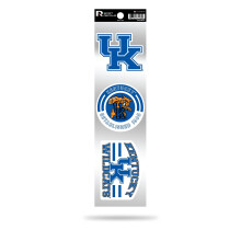 Rico Industries RSS190101: Kentucky University 3-delige Retro Spirit-stickers