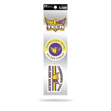 Rico Industries RSS180201: 3-teilige Retro-Spirit-Aufkleber von Tennessee Tech