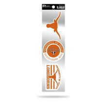Rico Industries NCAA Texas Longhorns 3-delige Retro Spirit-stickers Retro-stickerset