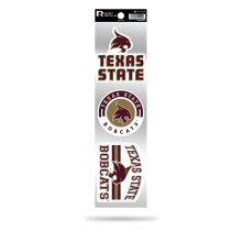 Rico Industries RSS261201: Texas State 3-delt Retro Spirit Decals