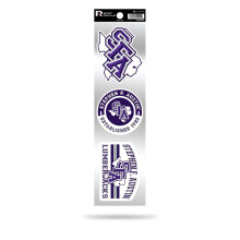 Rico Industries NCAA Stephen F. Austin Lumberjacks 3-delige retro spirit stickers retro sticker set