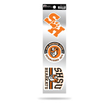 Rico Industries NCAA Sam Houston State Bearkats 3-delige Retro Spirit-stickers Retro-stickerset