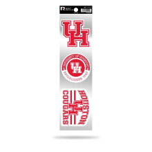 Rico Industries NCAA Houston Cougars 3-delt Retro Spirit Decals Retro Decal Set