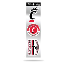 RICO Industries RSS300401: Cincinnati University 3-delige retro spirit-stickers