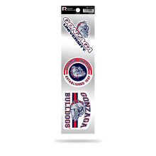 Rico Industries RSS292101: Gonzaga 3-delige Retro Spirit-stickers