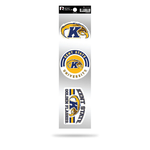 Rico Industries RSS301201: Kent State 3-delt Retro Spirit Decals