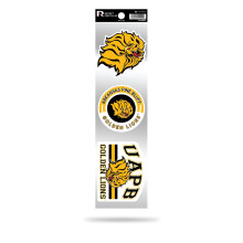 RICO Industries RSS360301: Arkansas Pine Bluff 3-delige retro spirit-stickers