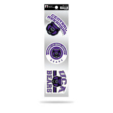 RICO Industries NCAA Central Arkansas draagt ??3-delige retro spirit-stickers retro sticker set