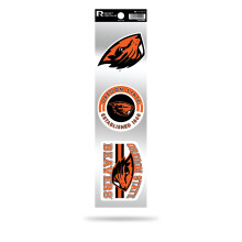 RICO Industries RSS510301: Oregon State 3-delige retro spirit-stickers