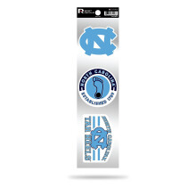 RICO Industries RSS130101: North Carolina University 3-delige retro spirit-stickers