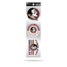 Rico Industries RSS100201: Florida State 3-delt Retro Spirit Decals