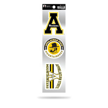 Rico Industries RSS130501: Appalachian State 3-delt Retro Spirit Decals