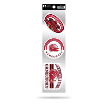 Rico Industries RSS151101: Jacksonville State 3-delt Retro Spirit Decals