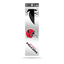 Rico Industries NFL Atlanta Falcons 3-teilige Retro-Spirit-Aufkleber