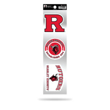 Rico Industries RSS270201: Rutgers 3-delt Retro Spirit Decals