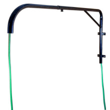 Slangebom Hestevask Stall Slange Bom Slange Bomarm Vgmontering Forhindrer sammenfiltring og trampning, mens du vasker din hest 180 drejelig hest
