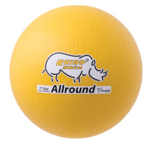 Champion Sports Allround Rhino Skin Ball 7 Zoll Gelb Medium Bounce V lkerball