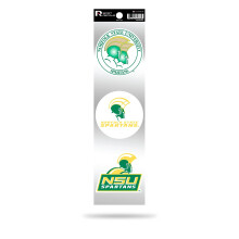 Rico Industries RSS341201: Norfolk State University 3-delt Retro Spirit Decals