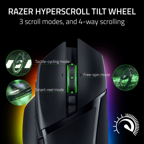 Razer Razer Basilisk V3 Pro Customizable Wireless Ergonomic Gaming Mouse (Renewed) 1