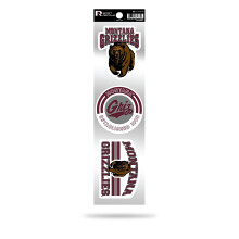 Rico Industries RSS490501: Montana University 3-delige Retro Spirit-stickers