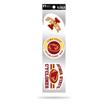Rico Industries NCAA Iowas State Cyclones 3-delige Retro Spirit-stickers Retro-stickerset