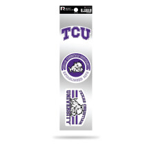 Rico Industries RSS260501: TCU 3-delige Retro Spirit-stickers