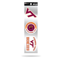 Rico Industries RSS340201: Virginia Tech 3-delige Retro Spirit-stickers