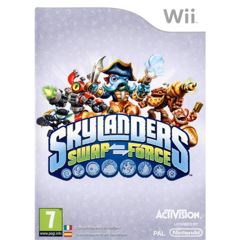 Wii Skylanders Swap Force (Game Only) Pre-Owned (Renewed) 703669802328