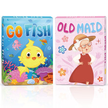 Go Fish Old Maid Kortspil Go Fish Kortspil for b?rn 4-8 kortspil til sm?b?rn 2-4 ?r Let at l?re P?skekurvstoppere Gaver Ideel sjov til familiespi