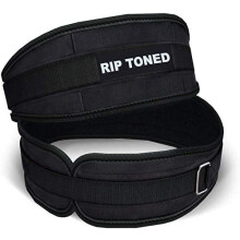 Cinto de levantamento de peso tonificado Rip - Cintos de treino de 4,5 polegadas para levantamento de peso Powerlifting Treinamento de fora de m