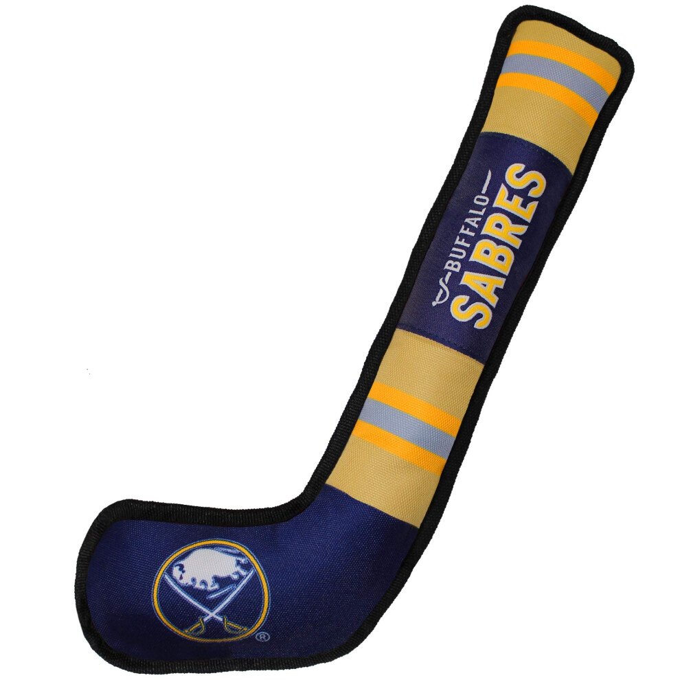 Pets First Nhl Buffalo Sabres Schlgerspielzeug Fr Hunde Und Katzen. Spielen Sie Hockey Mit Ihrem Haustier Mit Dieser Lizenzierten Belohnung Fr-image