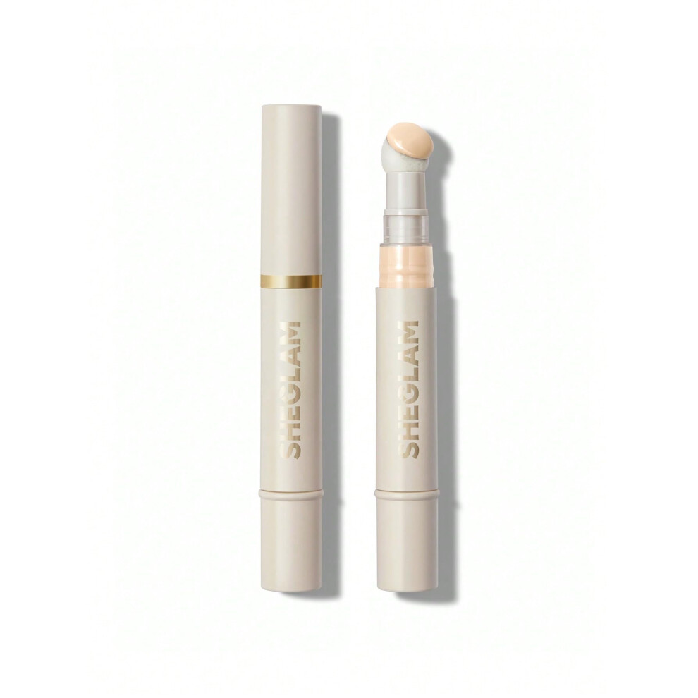 Sheglam Complexion Boost Concealer Sponge-Head Applicator Matte Liquid Concealer Long Lasting Brightening Color Corrector Weightless All-Day Long Last