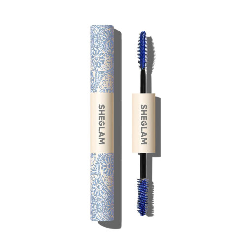 SHEGLAM Mascara tutto in uno volume e lunghezza-Impermeabile-Blu