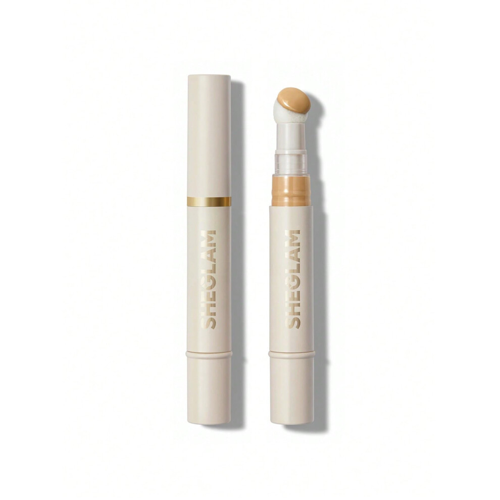 Sheglam Complexion Boost Concealer Sponge-Head Applicator Matte Liquid Concealer Long Lasting Brightening Color Corrector Weightless All-Day Long Last